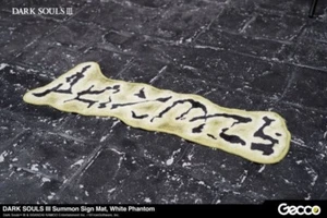 Gecco DARK SOULS white phantom summon sign floor mat rug NEW cosplay accessory - Picture 1 of 10