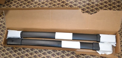 Juego de barras transversales para techo Subaru Forester Aero 2000-2013 negro OEM NUEVO E361SSC300 Foto 1 de 4