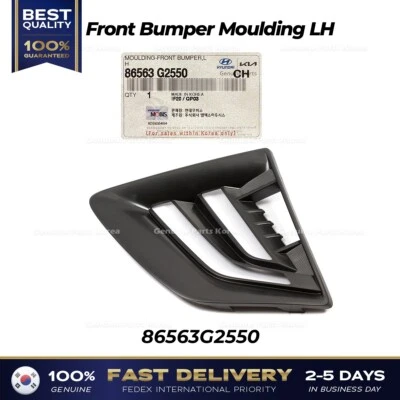 ⭐Genuine⭐ Front Bumper Moulding LH 86563G2550 for Hyundai Ioniq - Изображение 1 из 4