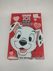 Vintage 90s Disney 101 Dalmatians Cleo 32 Valentines Day Cards & Envelopes NIB - Picture 1 of 3