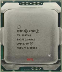 Intel Xeon E5-2695 V4 SR2J1 2.10GHz 18-Core LGA2011-3 X99 Server CPU Processor - Picture 1 of 4