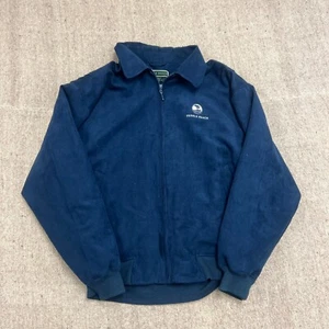 Vintage Pebble Beach Jacket Mens Large Blue 2000s Y2K Golf PGA - Picture 1 of 8