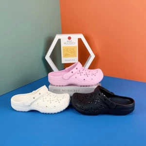 2025 New Classic CrocsSandals Clogs Lightweight Slipper Holiday Beach Slip Shoes - Picture 1 of 18