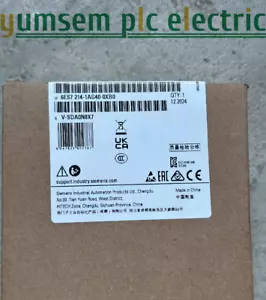 1PCS Siemens NEW 6ES7 214-1AG40-0XB0 6ES7214-1AG40-0XB0 S7-1200 CPU module - Picture 1 of 5