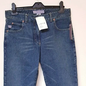 Designer STUSSY Blue Antique Denim Hipster Jean Stretch 30W 32L Dirty Dye Wash - Picture 1 of 8