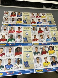 Juego completo de 6 hojas de pegatinas Panini Rusia 2018 1-6 con 36 pegatinas hoja de promoción - Imagen 1 de 8