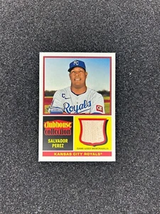 2025 Topps Heritage Salvador Perez #CCR-SP Clubhouse Collect Bat Relic Game - Gebraucht - Bild 1 von 2
