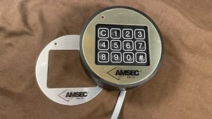 2 anillos de belleza Amsec ESL10 pulsador bloqueo seguro latón y cromo cepillado - Imagen 1 de 9
