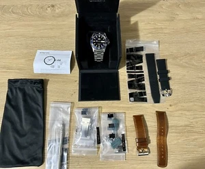 Orient kamasu with Strapcode Super O Boyer Strainless Steel Bracelet plus other - Picture 1 of 12