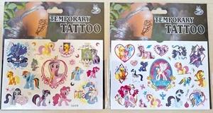 My Little Pony Kids Temporary tattoo birthday party favors lolly bag filler - Picture 1 of 1
