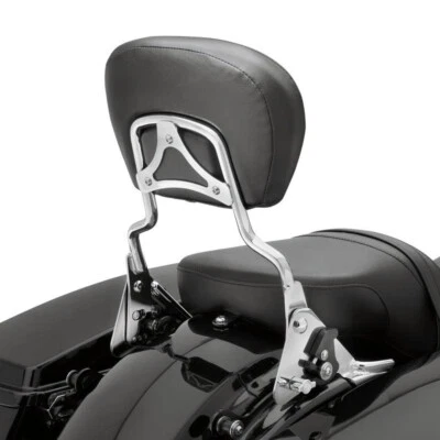 For Harley Touring Street Glide Road King 97-08 Detachable Back Rest Sissy Bar - Image 1 of 4