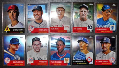 2022 Topps Chrome Platinum Anniversary Baseball - You Pick - Base Cards 251-500 - Image 1 of 4