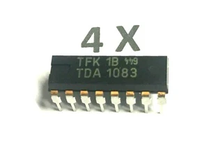 TDA1083, AM-/FM, Empfänger +NF-Verstärker, Orig.TELEFUNKEN ,3-12V DIP16, 4 Stück - Picture 1 of 4