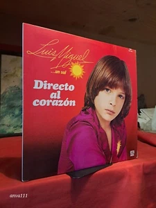 Luis Miguel : DIRECTO AL CORAZÓN - 1982 / Emi Capitol MEXICO - Imagen 1 de 11