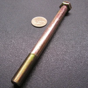 Cap Screw Bolt, PT, GRADE 8 Yellow Zinc Chromate 1/2"-20 x 6.00" Length, 5 Pc - Picture 1 of 12