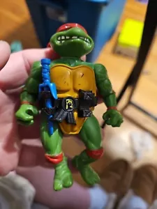 1988 Teenage Mutant Ninja Turtles Raphael Action Figure Loose TMNT - Picture 1 of 2