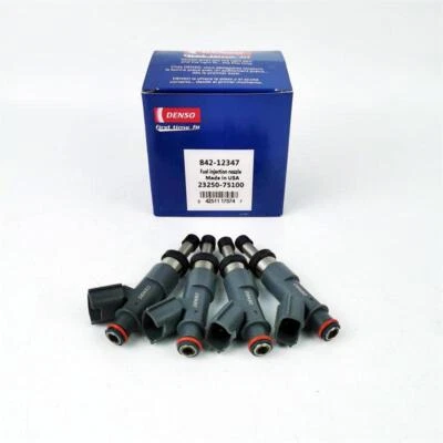 Denso 4x OEM Fuel Injectors for 05-16 Toyota Tacoma 4Runner 2.7L I4 23250-75100 - Imagem 1 de 4