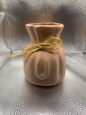 Florero Terracota Maceta Decoración Arte Hecho a Mano Pequeño Cerámica Pluma Almacenamiento Foto 1 de 4