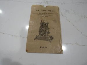 The Ivory Palace New Delhi India Shopping Bag Vintage 1930 Connaught Place - Foto 1 di 3