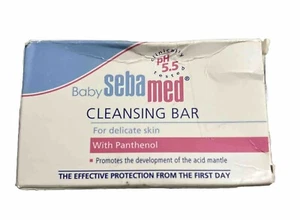 Sebamed Baby Cleansing Bar, PH 5.5, With Panthenol No Tears & Soap Free Bar 100g - Picture 1 of 3