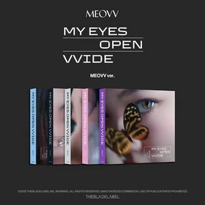 K-POP MEOVV 1st EP Album MY EYES OPEN VVIDE MEOVV Ver. CD+P.Book+Doll Kit+P.Card - Picture 1 of 8