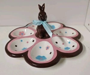  Ostereier Tellerhalter Hase Teufel Ei - Bild 1 von 4