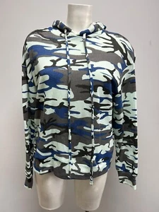 camo hoodie jumper size 10 12 14 16 18 20 ladies - Picture 1 of 7