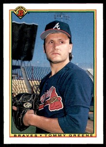 1990 Bowman Tommy Greene #1