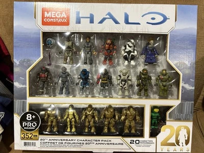 Mega Construx Pro Builders Halo 20th Anniversary 20 Characters Pack - Image 1 of 3