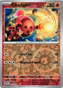 Charcadet Reverse Holo SV02: Paldea Evolved 039/193 NM Common - Picture 1 of 2