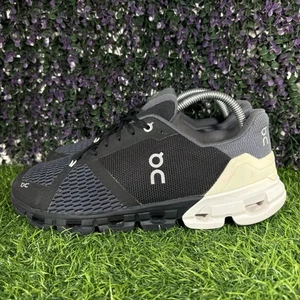On Cloud Cloudflyer 4 Mens Sz 8.5 Running Shoes Sneakers Black White Comfort - Picture 1 of 10
