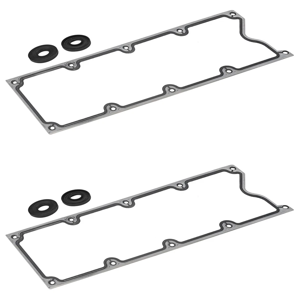 Elring 2pc Engine Valve Cover Gasket Set For Pontiac GTO LS1 5.7L V8 OHV 2004 - Image 1 of 1