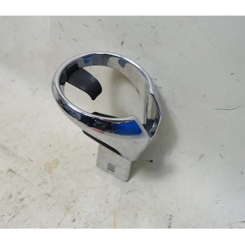 BMW E63 E64 650i 2008-2010 consola central portavasos inserto cromo perla OEM Foto 1 de 4