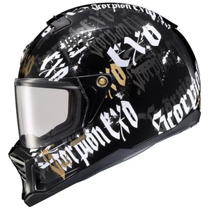 Casco de motocicleta Scorpion EXO-HX1 para adultos letra negra talla mediana-75-1803M - Imagen 1 de 4