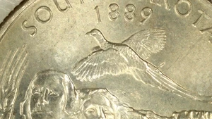 2006 P Washington Quarter - US Mint Error - Die Chip / Two Headed Bird - Picture 1 of 4