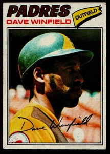 1977 Topps #390 Dave Winfield – San Diego Padres HOF B29:15 - Picture 1 of 2