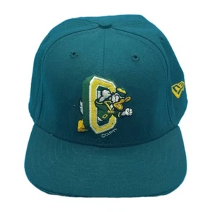 DISNEY Oregon Ducks Vintage Disney Cappello Paperino Anatre da Combattimento Taglia 7 3/8" Usato - Foto 1 di 7