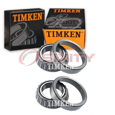 2 pc Timken Differential Bearings for 1994-1999 Chrysler LHS Automatic qr - Image 1 of 4