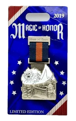 Значок Disney Parks 2019 DLR WDW Magic of Honor Expedition Everest Yeti LE 2000 - Изображение 1 из 2