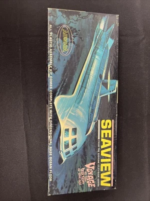 1966 Aurora Seaview Voyage To The Bottom Of The Sea Complete Model Kit 707-130 - Image 1 of 4