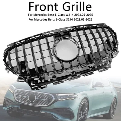 Front Bumper Grill Grille Pour Mercedes-Benz E-Class W214 S214 X214 2024+ H08 - Photo 1/4