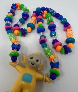 Collar con Cuentas Teletubbies Personaje Laa Dije Plástico Elástico DEFECTOS - Imagen 1 de 14