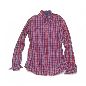 Stile Benetton Größe L rot blau grün Herren 100% Baumwolle kariert - Bild 1 von 8