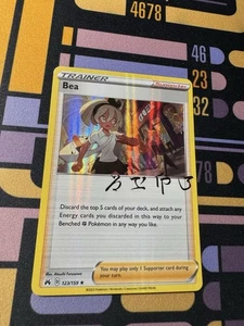 Pokemon Bea 123/159 Crown Zenith Signature Holo Rare NM - Bild 1 von 2
