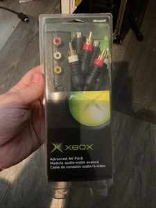 Advanced AV Pack S-Video - Optical- for Original Xbox - Official OEM - Picture 1 of 6
