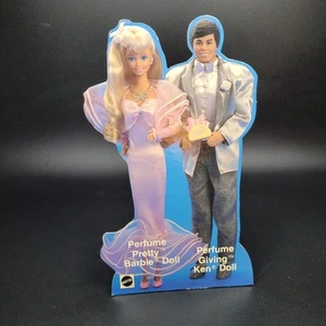 Parfum Pretty Barbie & Giving Ken Puppe Original Mattel Promo Store Display - Bild 1 von 3