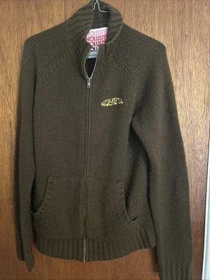 Hollister mediano con cremallera 100 % acrílico para mujer Foto 1 de 4