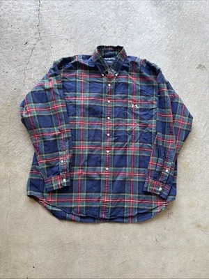 Polo Ralph Lauren Blake Perro Tartán Abotonado Oxford De Colección Para Hombre Talla XXL 2XL Foto 1 de 4