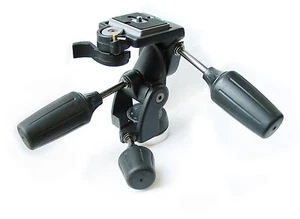 Cabezal de inclinación de pan de 3 vías Zonzei 141RC con placa QR 200PL 3157N para trípode Manfrotto - Imagen 1 de 2