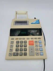 Vintage Sharp EL-1628 Electric Printing Calculator 10 digit  (Pre-owned) - Picture 1 of 3